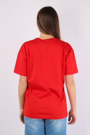 T-shirt Ricamo Maison Rosso - 4