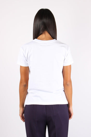 T-shirt Ricamo Mai Eventualme Bianco - 3