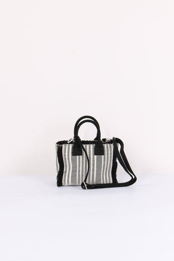 Mini Tote Frange Riga Nero - 3