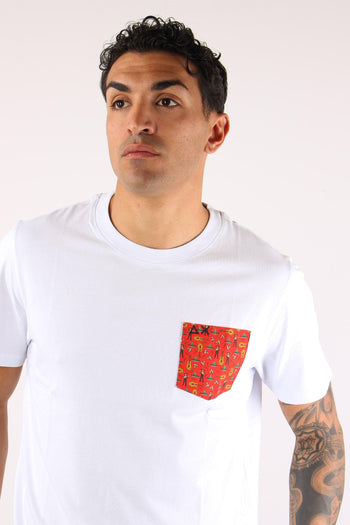 T-shirt Taschino Fantasia Bianco/rosa - 7