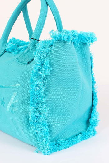 Shopping Canvas Logo Azzurro - 6
