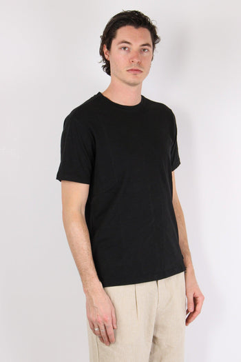 T-shirt Girocollo Basica Nero - 2