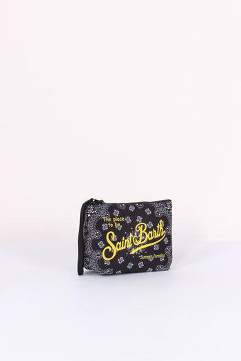 Aline Pochette Fantasia Bandana Nero - 4