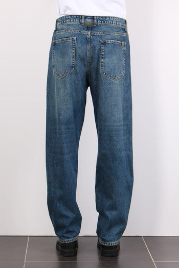 Denim Wide Fit Denim Scuro - 3