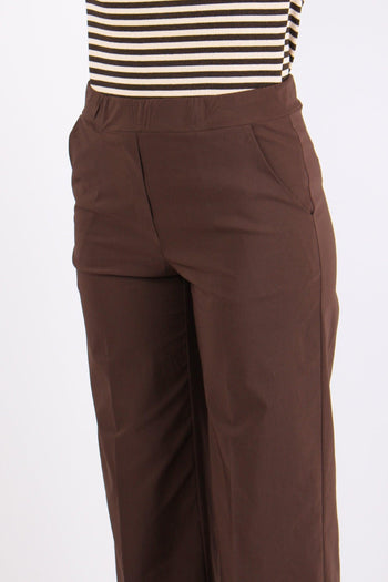 Pantalone Cropped Risvolto Moro - 8