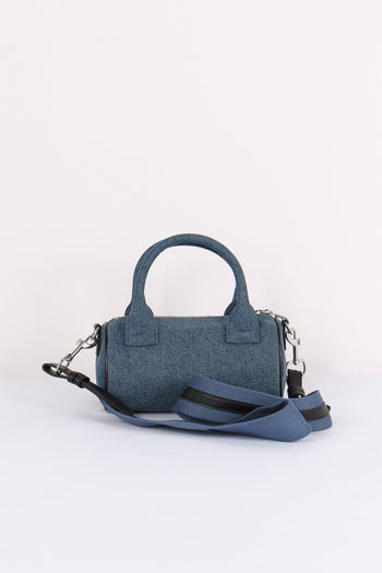 Bauletto Canvas Lettering Denim - 3