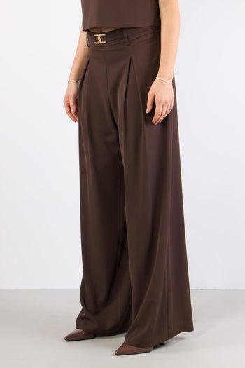 Rojer Pantalone Fluido Pences Chocolate - 5