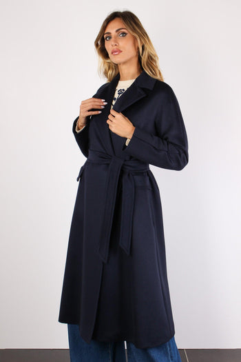 Brado Cappotto Vestaglia Blue Navy - 6