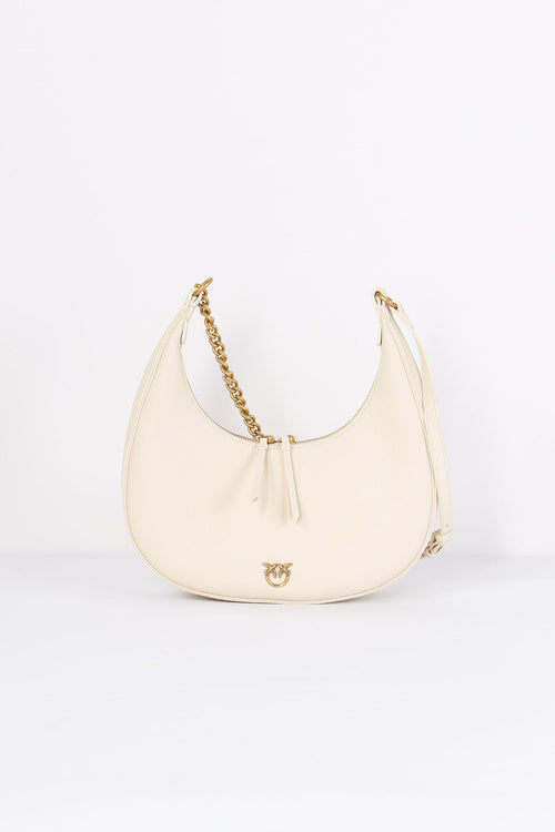 Borsa Hobo Classic Bianco Seta