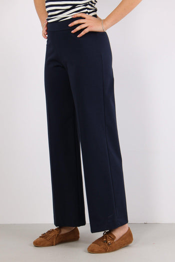 Pantalone Punto Milano Tencell Blu - 4