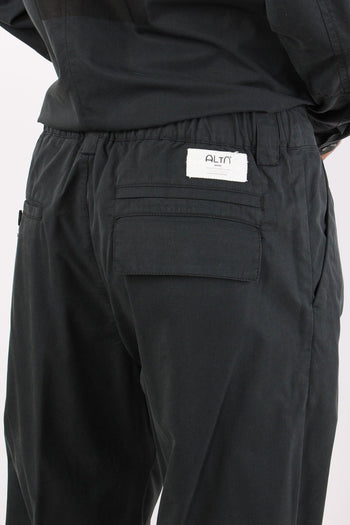Canoa Pantalone Laccio Nero - 7