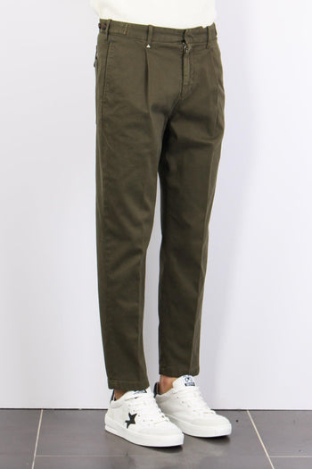 Pantalone Chino Gamba Dritta Avocado - 6