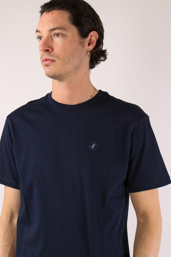 Adelmar T-shirt Logo Navy Blue - 6