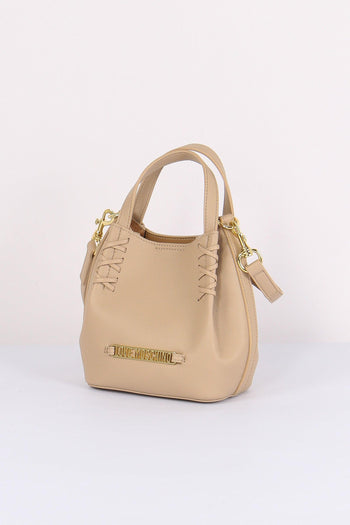 Mini Secchiello Intreccio Taupe - 3