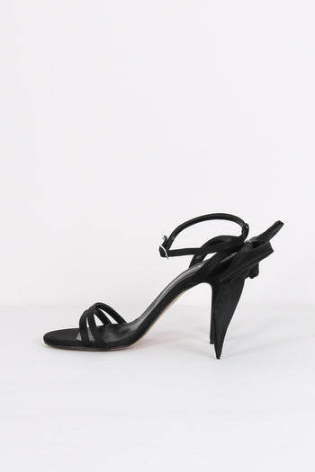 Decollete Raso Fiocco Nero - 7