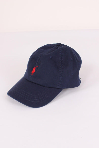 Cappello Visiera Navy/red