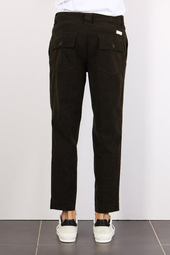 Dolce Pantalone Velluto Mill Militare - 3