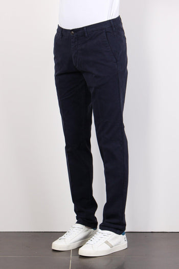 Pantalone Chino Regular Stretc Blu - 5