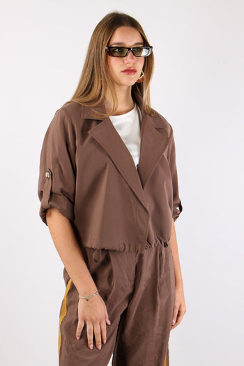 Giubbotto Arriccio Modal Cacao - 6