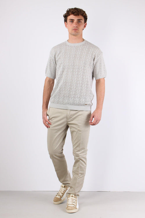 Pantalone Chino Slim Sabbia
