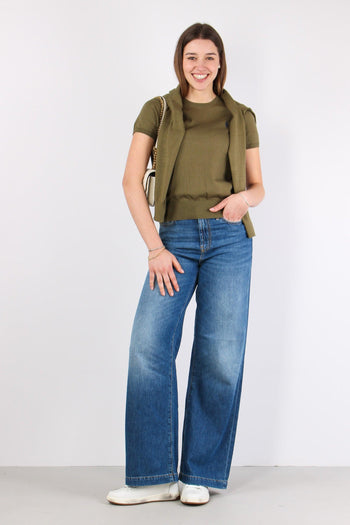 Pullover Manica Corta Willow Green - 6