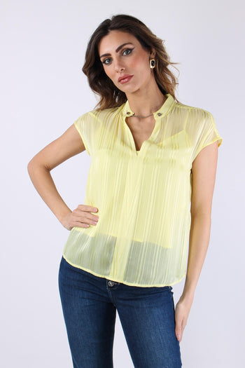 Casacca Sm Effetto Rigato Lemon Juice - 2