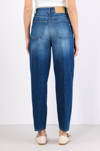 Bessie Denim Carrot Pulito Denim Scuro - 4