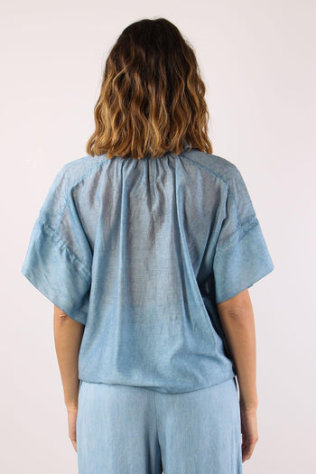 Camicia Over M/m Denim - 4