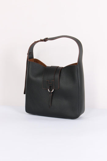 Hobo Pelle Trend Nappa Nero - 2