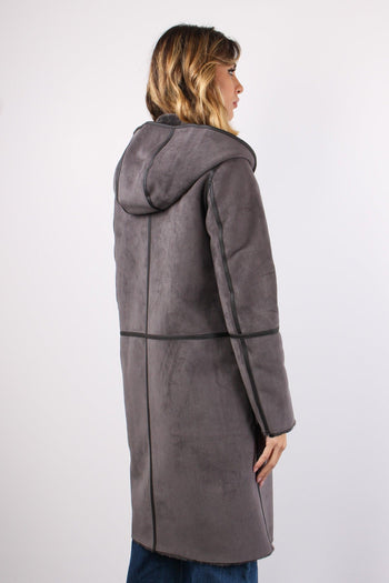 Cappotto Ecomontone Reversibil Graphite - 7