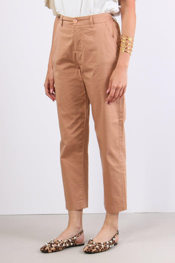 Pantalone Gamba Dritta Elastic Nude - 3