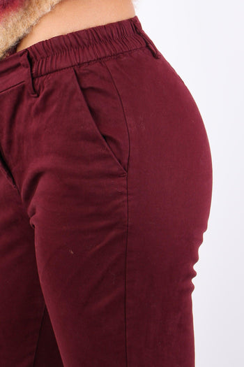 Pantalone Chino Arriccio Later Bordeaux - 7