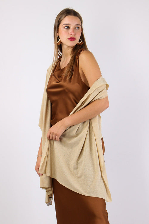 Stola Lurex Oro