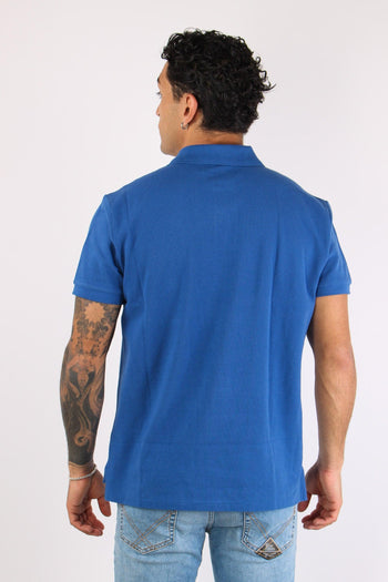 Polo Manica Corta Dusty Azure - 5