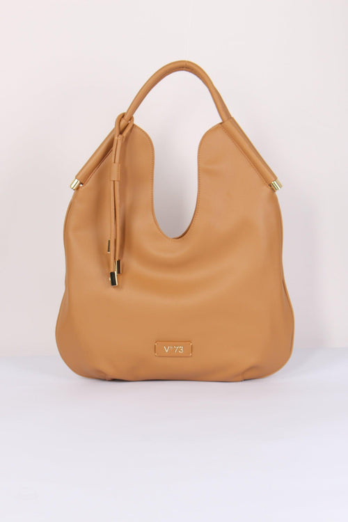 Amber Mazzaluna Ciondolo Oro Camel