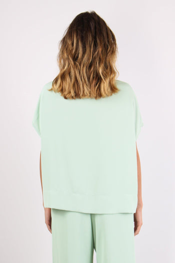 Casacca Over Scatoletta Verde Acqua - 4