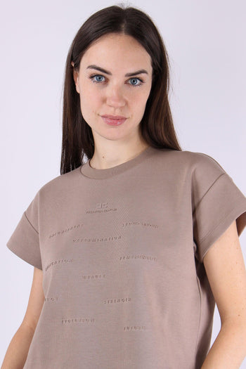 T-shirt Scatoletta Argilla - 7