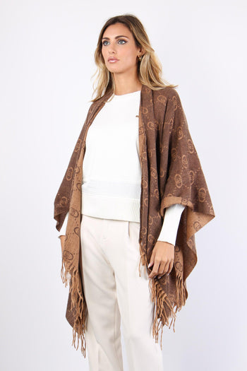 Poncho Frange Maxi Logo T.moro - 5