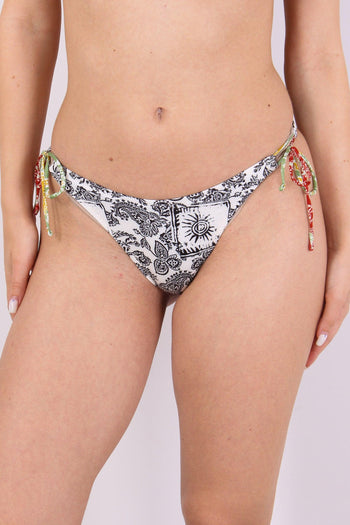 Bikini Triangolo Fantasia Copacabana Giallo/nero - 7