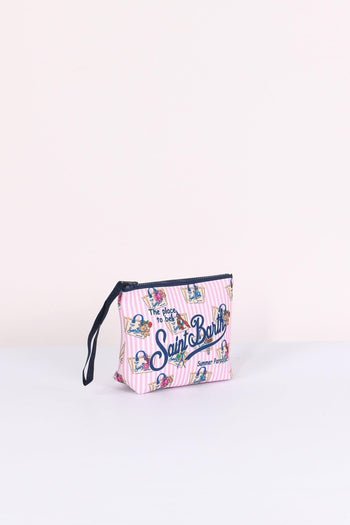 Aline Pochette Charms Rosa - 5
