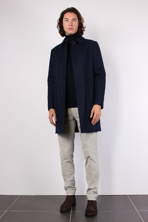 Cappotto Panno Blu - 2