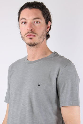 T-shirt Cotone Fiammato Logo Fume - 8
