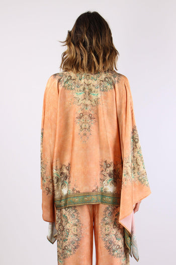 Blusa Fantasia Over Pesca - 4