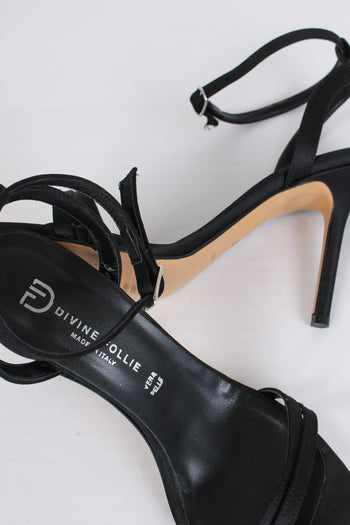 Decollete Raso Fiocco Nero - 6