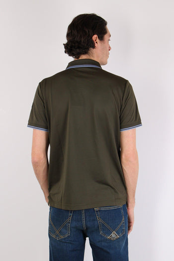 Hari Polo Collo Righe Snake Green - 5