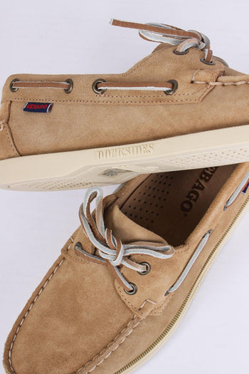 Mocassino Camoscio Beige Paint - 6