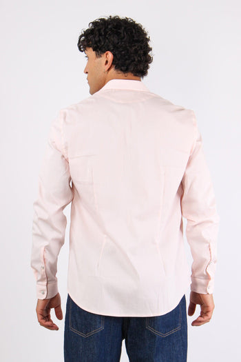 Sport Camicia Basica Rosa - 3