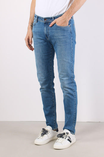 Denim Slim Fit Special Denim Medio - 3
