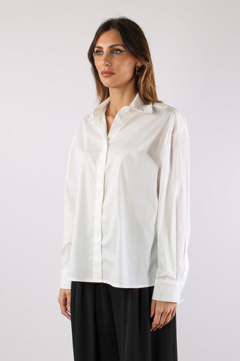 Camicia Bimateriale Bianco - 3
