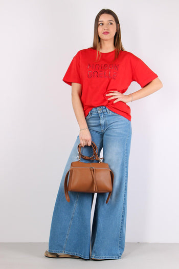 T-shirt Ricamo Maison Rosso - 5